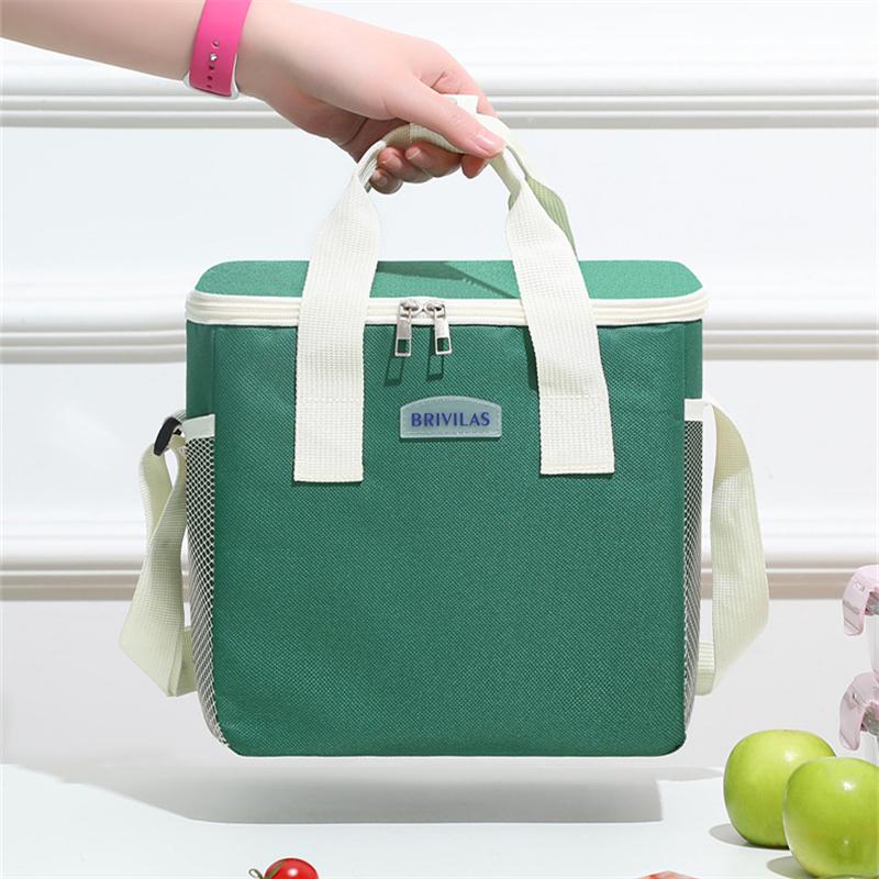 8L High Capacity Thermal Lunch Bags Picnic Food Storage Pouch Thicken Aluminum Foil Office Worker Meal Insulated Bento Box Bag  Practical Use