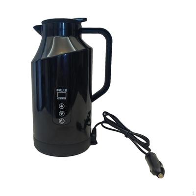 12V 24V 1,4L Autokessel Elektrischer Wasserkocher 304 Edelstahl Heizflasche für Auto LKW