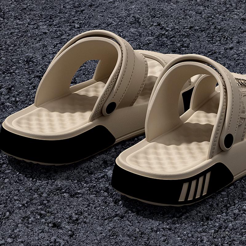 Men Slippers Summer EVA Soft-soled Platform Slides Sandals Indoor Outdoor Walking Beach Shoes Flip Flops Mens Home Shoes