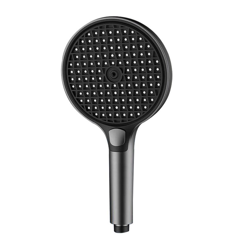 

15cm Large Panel Boost Filter Shower Head Three-speed Home Bathroom Large Water Flow Shower Filter Shower Set серый