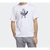Adidas Originals Buddy Tee With Cartoon Trefoil Men Tops White GJ2685