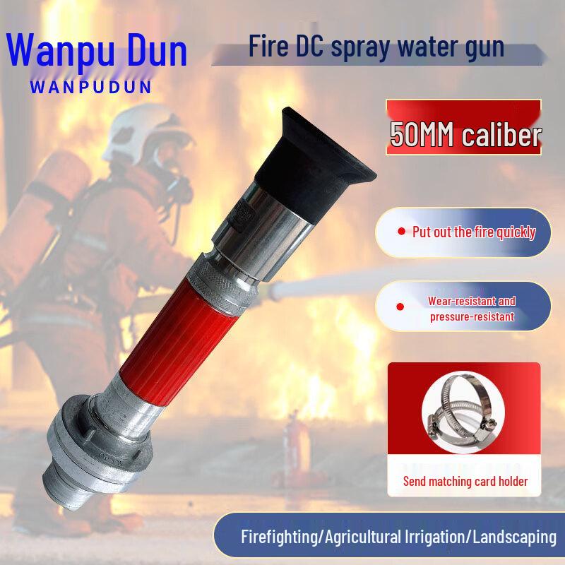 Multi-functional High-Pressure Fire & Garden Hose Nozzle