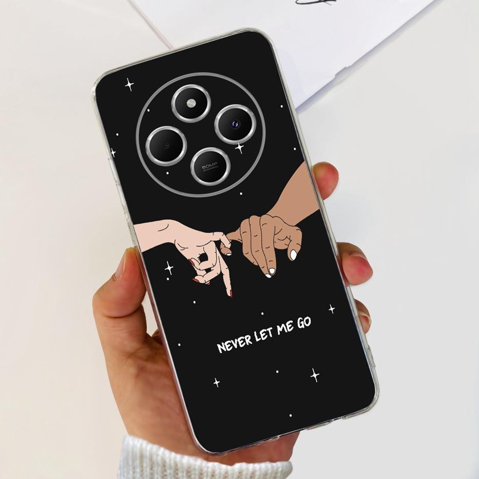 For Xiaomi Poco C75 Case Cute Cat Butterfly Painted Cover Soft Silicone Phone Case For Xiaomi Poco C75 C 75 PocoC75 Fundas Coque