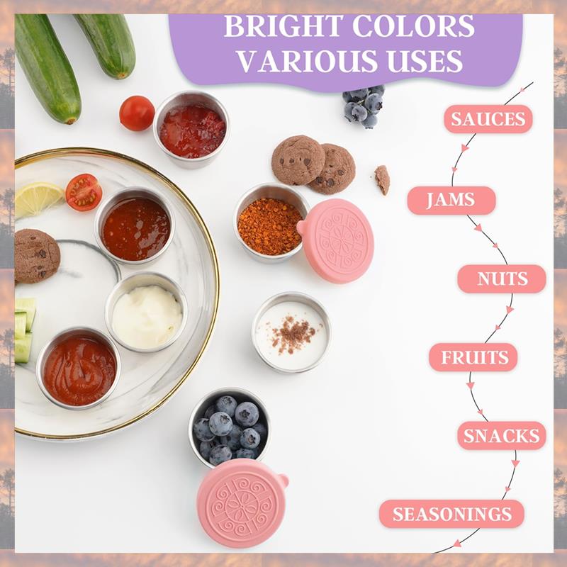 

2025 Trend Salad Sauce Container Salad Sauce Container With Lid Small Leak-Proof Reusable Salad Dressing Container розовый