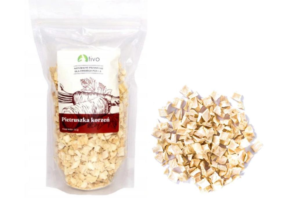 Chrupiąca Pietruszka Dla Papug - Naturalny Dodatek Warzywny | 125 G