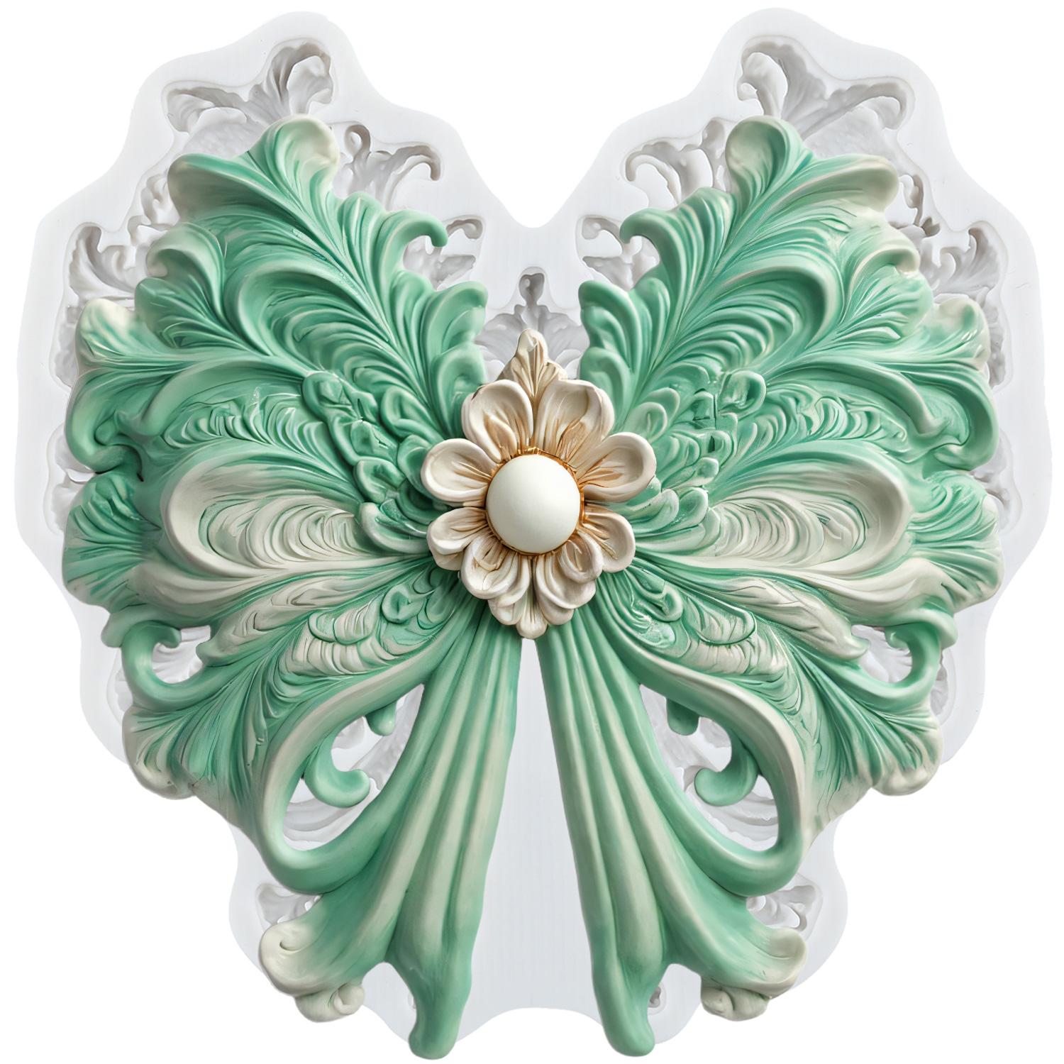 

Bows Silicone Molds Bowknot Fondant Mold Cake Decorating Tools Cupcake Topper Candy Chocolate Gumpaste Mold серый