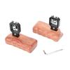 HDRIG DSLR Camera/Monitor Cage with Wooden Side Handle, Single 1/4 Screw Position for Left/Right Handling 3912