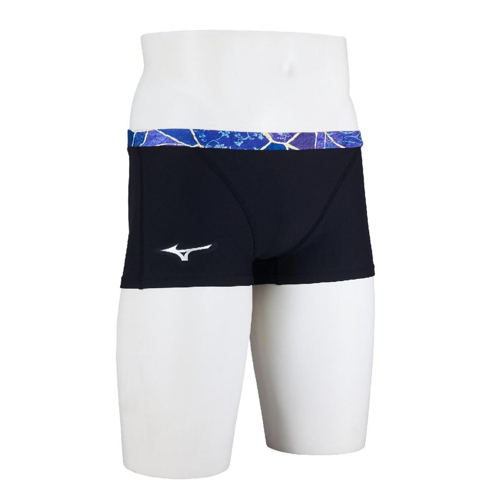 Mizuno Soutěžní Exersuit Krátké návleky Velikost 98 Černá x Fialová Plavky, Plavání, Plavky, N2MBD587, L,
