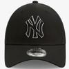 Casquette Trucker - NEW ERA - 60222302 - Coton - Noir - Mixte - Sportswear