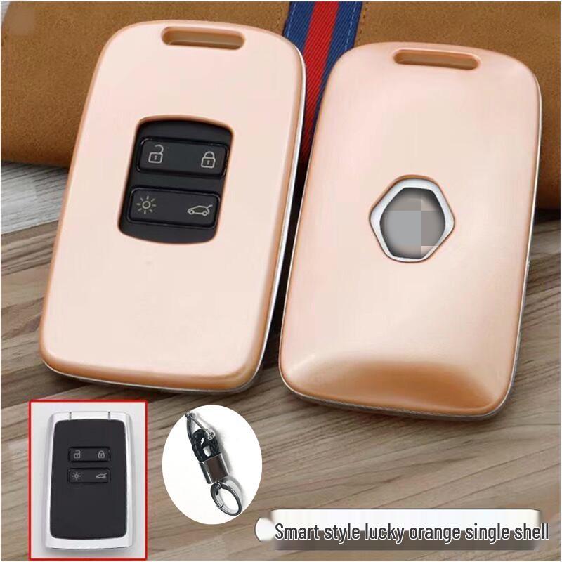 Karbonowa obudowa kluczyka do Renault Megane/Koleos - Ochronny futerał na pilota