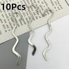 10Pcs Wave Bookmarks Diy Retro Decoration Holder Book Mark School Office Stationery Supply Reading Accessory