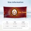 Custom Text Beach Towel, Soft Absorbent Swimming Multi-use TowelGalatasaray FC