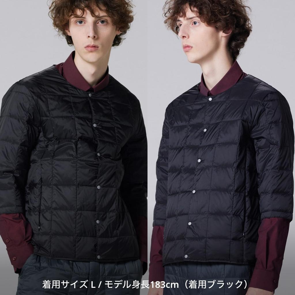 Taion Crew Neck Sleeve Down Jacket 014 Men's 3/4