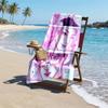 Kpop Hunter Fashion Beach Towel: Ideal for Summer Adventures Soft, Absorbent and Quick Drying Suitable for Swimming and Bathing