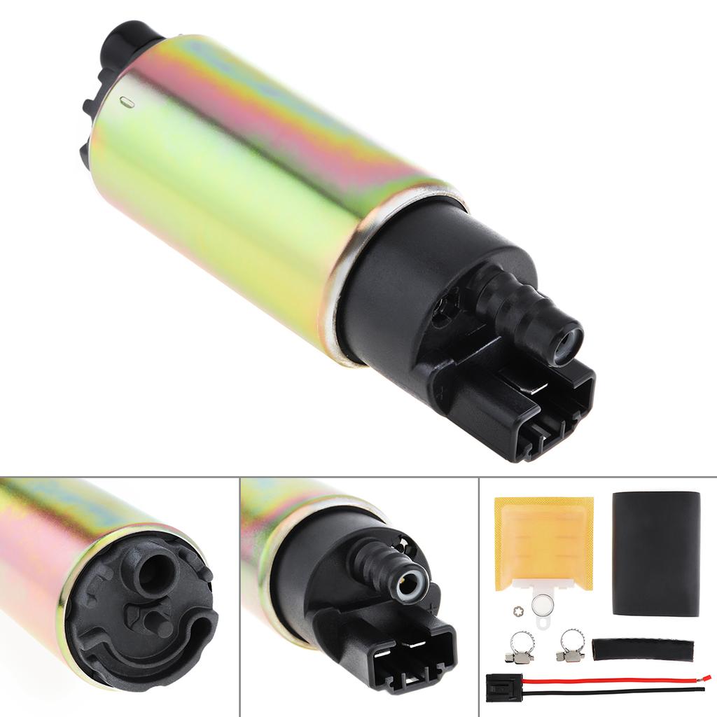 Universal 12V 255LPH Auto High Flow Electric Fuel Pump Fit for Mit-subishi /To-yota/Hy-undai,Electric In tank Gasoline Fuel Pump