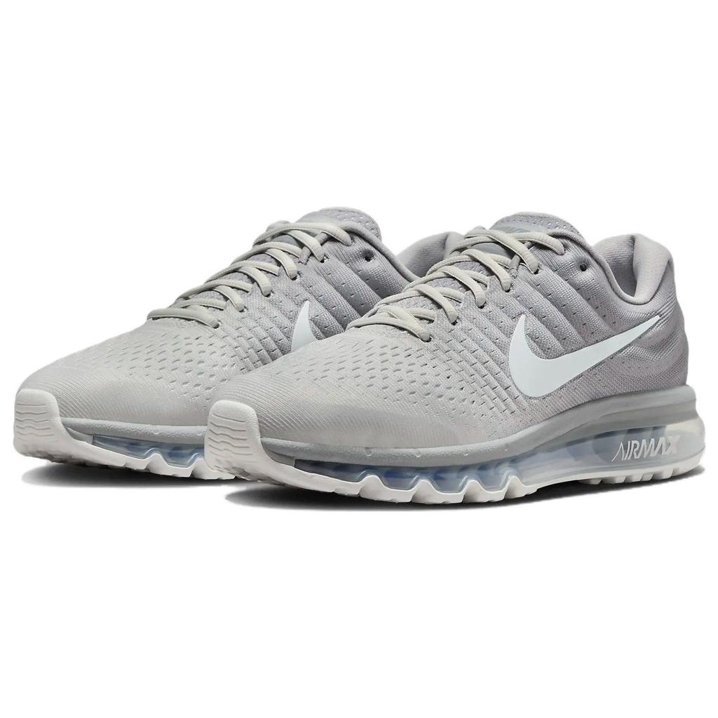 Nike Air Max 2017 Vintage Tlumení Odolné proti oděru Nízké Casual Běžecké boty Pánské Šedá 849559-005