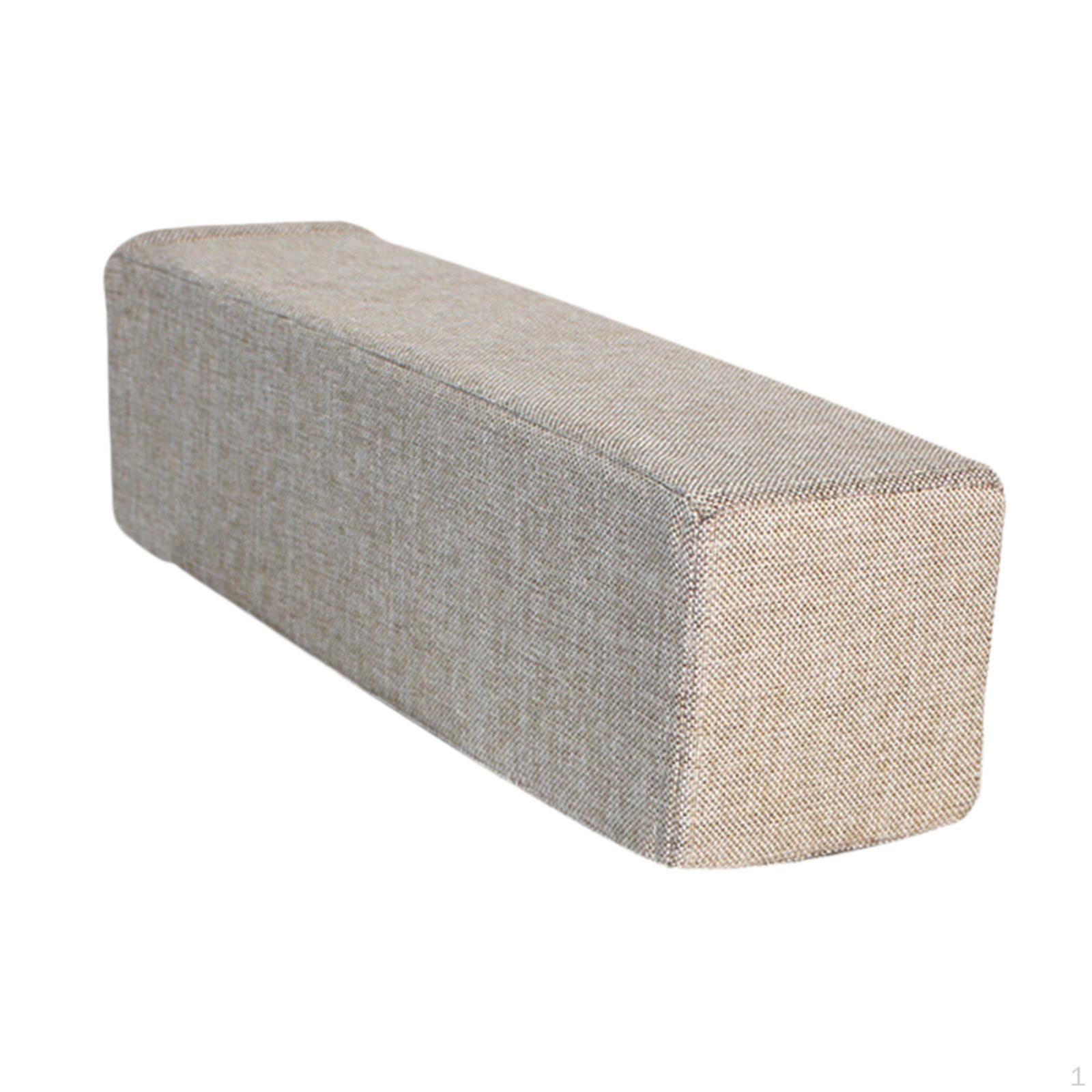 

Подушка-подлокотник для кресла с эргономичным дизайном и съемным чехлом бежевый