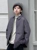 Jungen Herbst/Winter 2025 Karierte Langarmjacke - Dicke, trendige, lässige Hemdjacke für Kinder