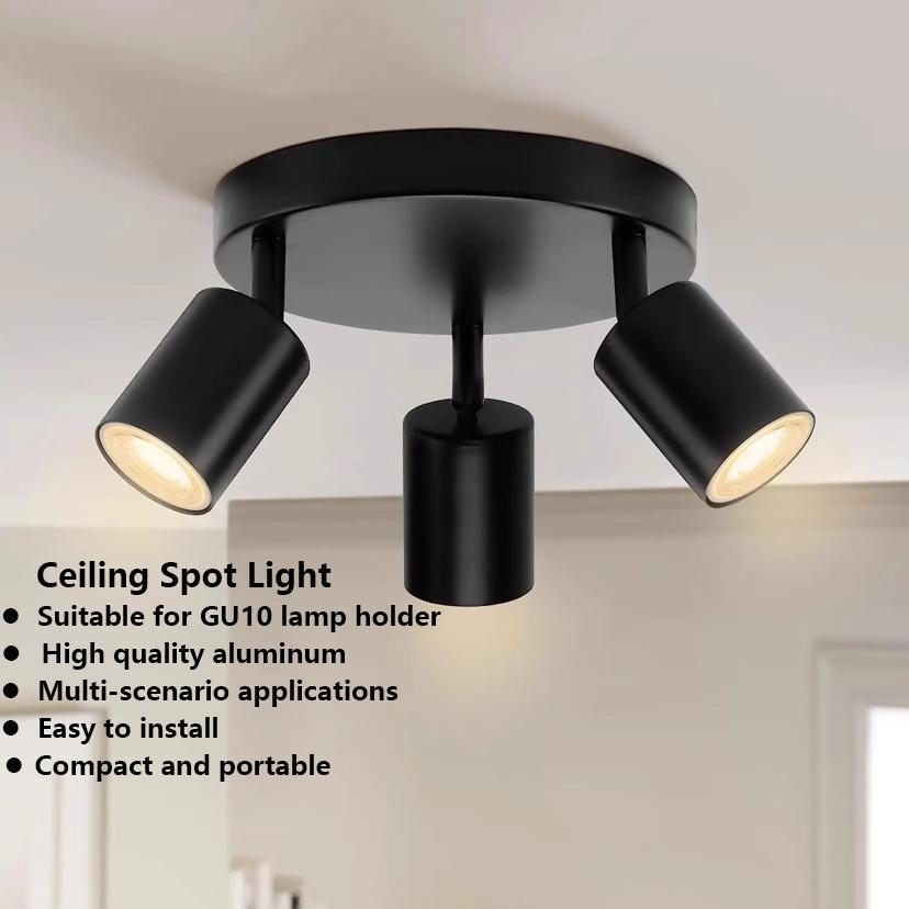 Nordic Rotatable GU10 Surface-Mounted Spotlight for Living Room Corridor