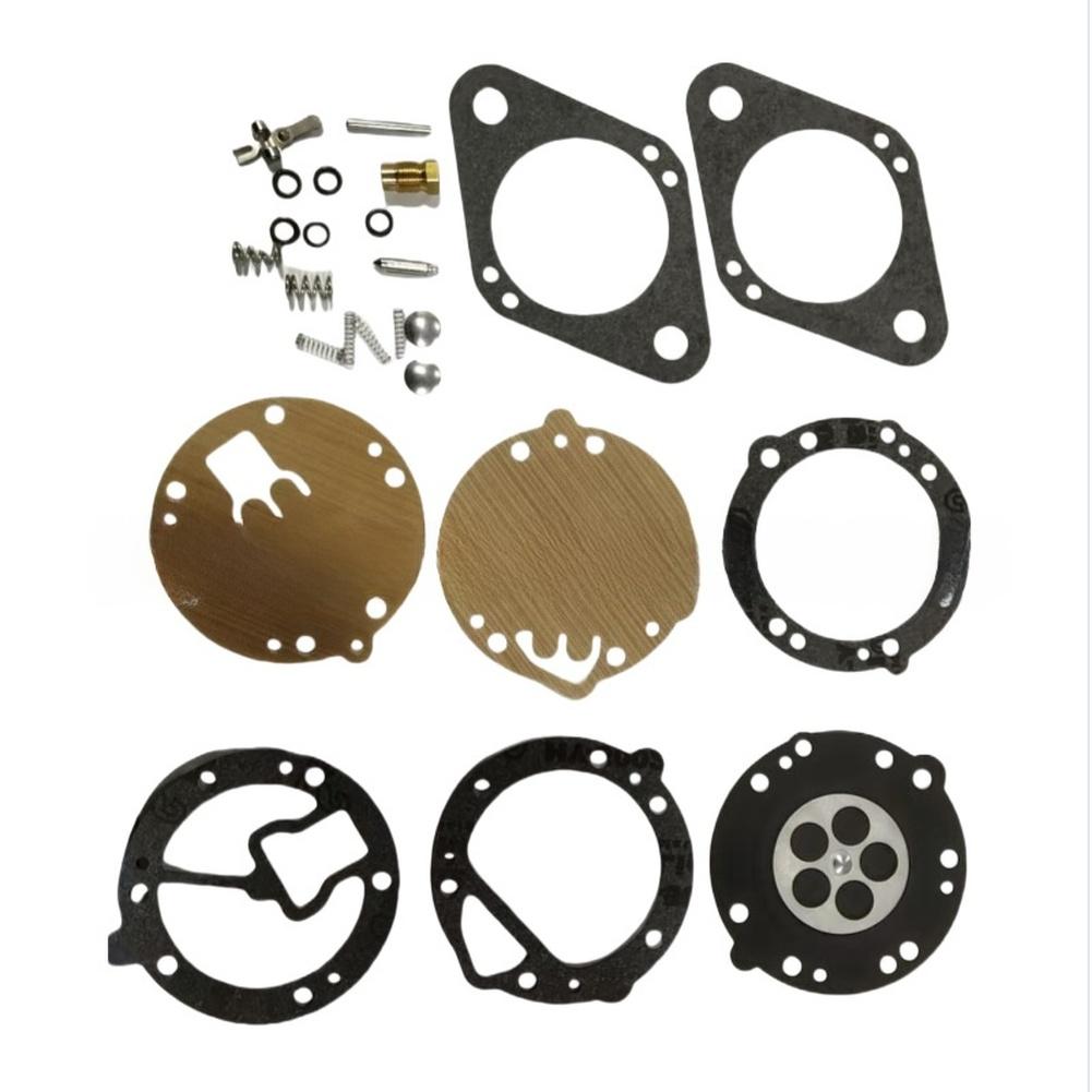 For Tillotson HR HL Carburetor Rebuild Kit Small Engine Repair Set Lawn Mower Chainsaw Maintenance Accessories Black Complete