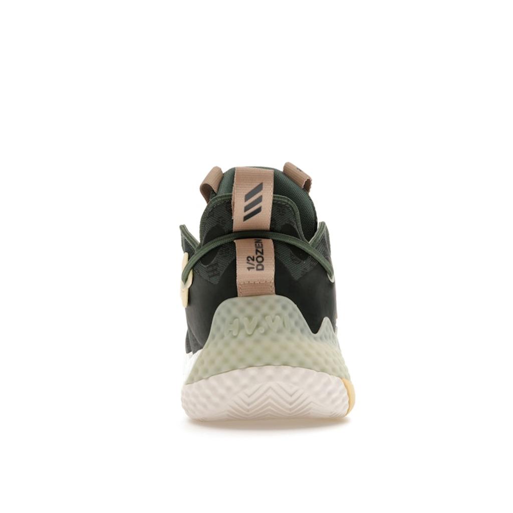 Adidas Harden Vol. 6 Green Oxide Monogram Men Sneakers Almost-Yellow Linen-Green GW9032