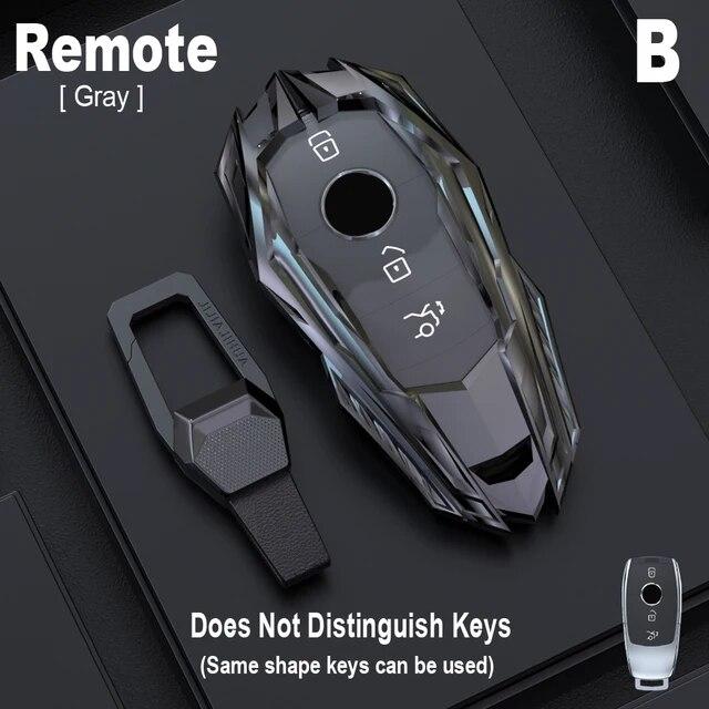 Fashion Car Remote Key Case Cover Shell For Mercedes Benz A C E S G Class GLC CLE CLA GLB GLS W177 W205 W213 W222 X167 AMG