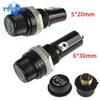 5PCS Fuse Holders 5*20mm 6*30mm Black Insurance Tube Socket Fuse Holder  for 5x20mm 6x30mm Insurance Panel