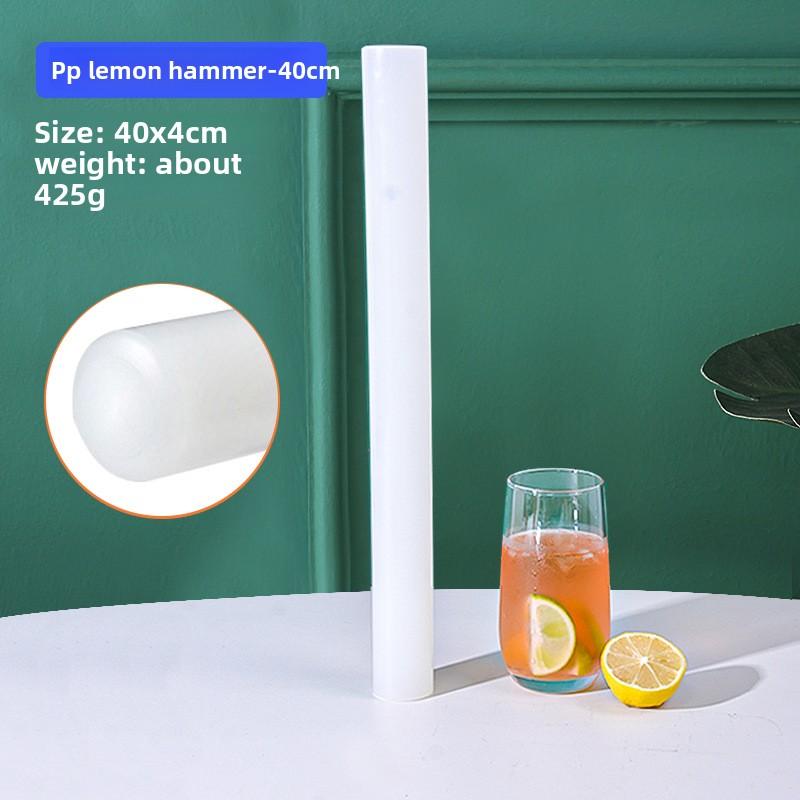 Stainless Steel Ice Breaker for Pounding Popsicles, Lemon Hammer, Hand-made Lemon Tea Tool, Household Ice-breaking Hammer