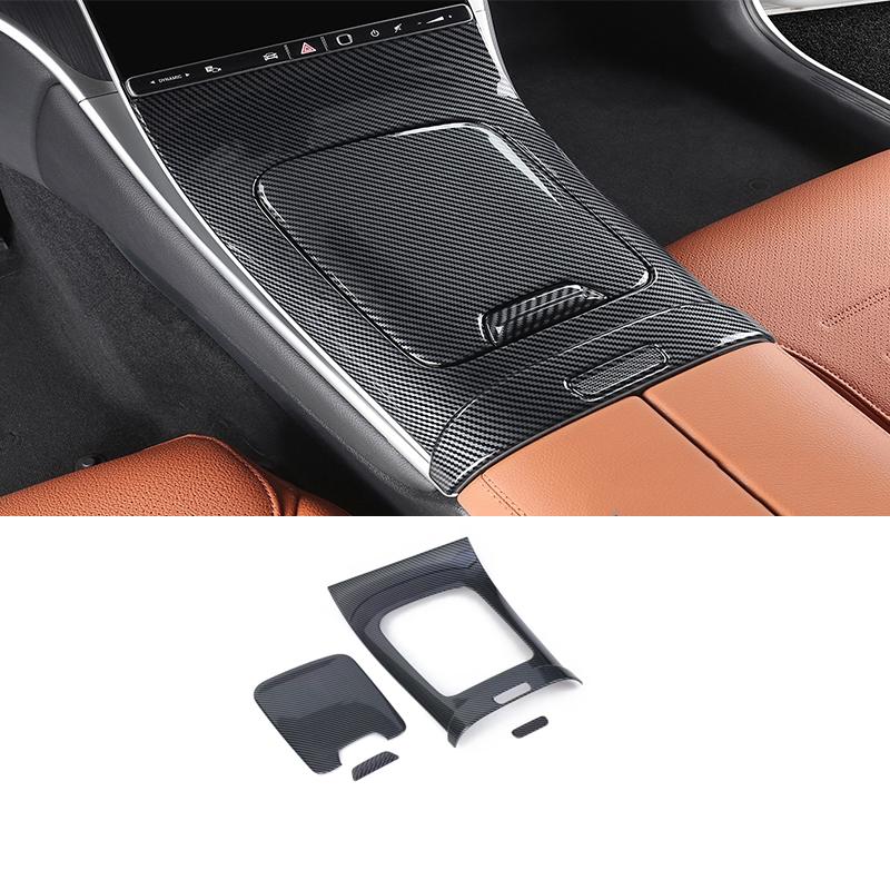 LHD For Mercedes Benz GLC Class X254 GLC260 GLC300  2024 Interior Window Gear AC Vent  Decoration Cover Stickers Accessories