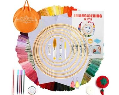 Embroidery Kit Colors 5 Pcs Bag [D-Zh1]