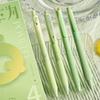 1Box/4pcs Ballpoint Pen 0.5mm Black Ink Quick-drying Gel Pens Writing Kids Gift Student School Office Stationery Supplies
