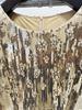 Luxury Gold Sequin Evening Gown with Heavy Beading and Rhinestones - 2026 European & American Celebrity Style