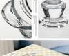 Heat-Resistant Crystal Cookware Set: 2.5L Tempered Glass Pot with Handles, 1.5L Soup Bowl, 1L Pot, Each with Lids, Three Upgraded Sizes.