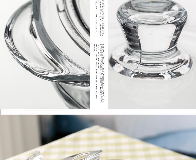 Heat-Resistant Crystal Cookware Set: 2.5L Tempered Glass Pot with Handles, 1.5L Soup Bowl, 1L Pot, Each with Lids, Three Upgraded Sizes.
