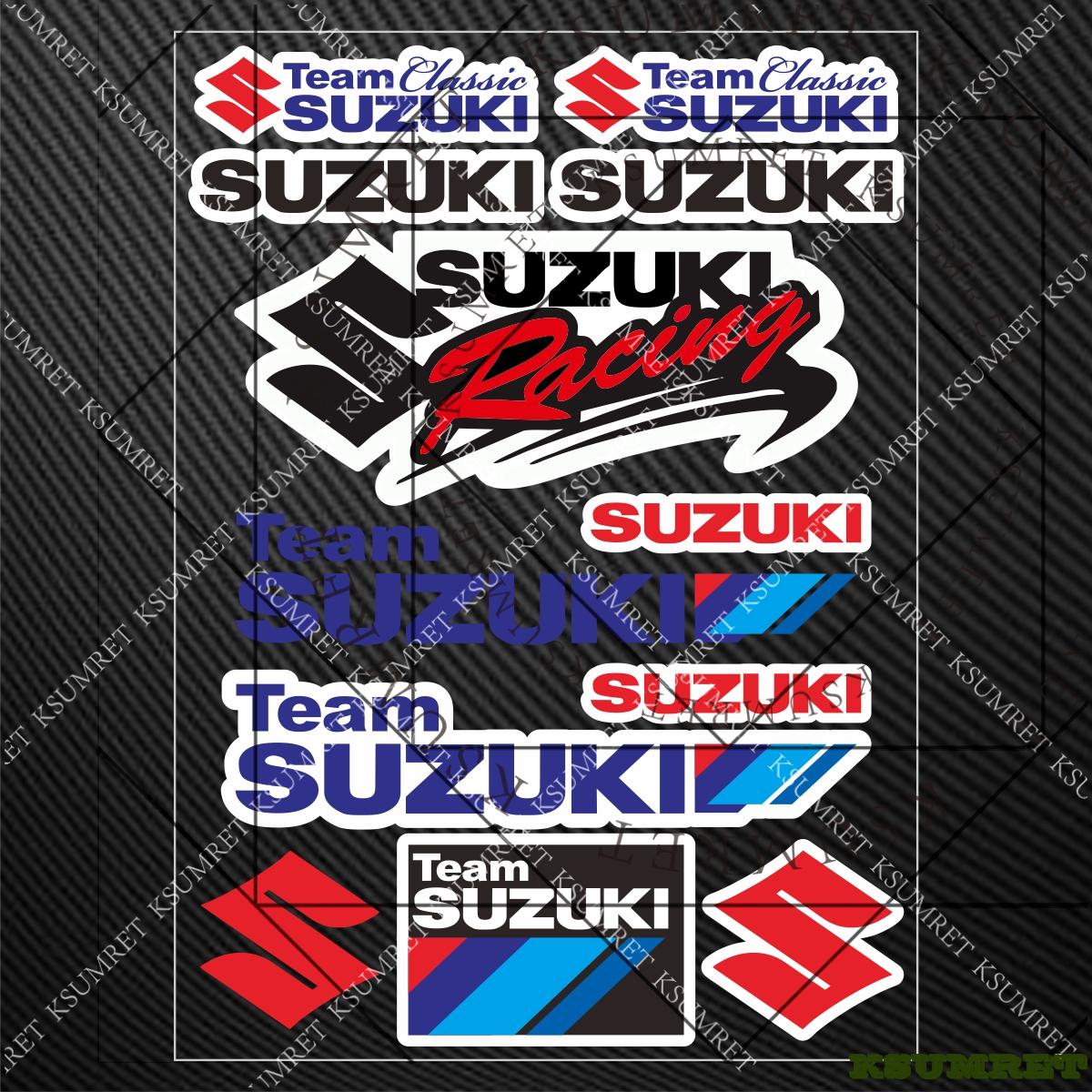 AAGL1 For Suzuki Motorcycle Stickers Helmet Logo Decals