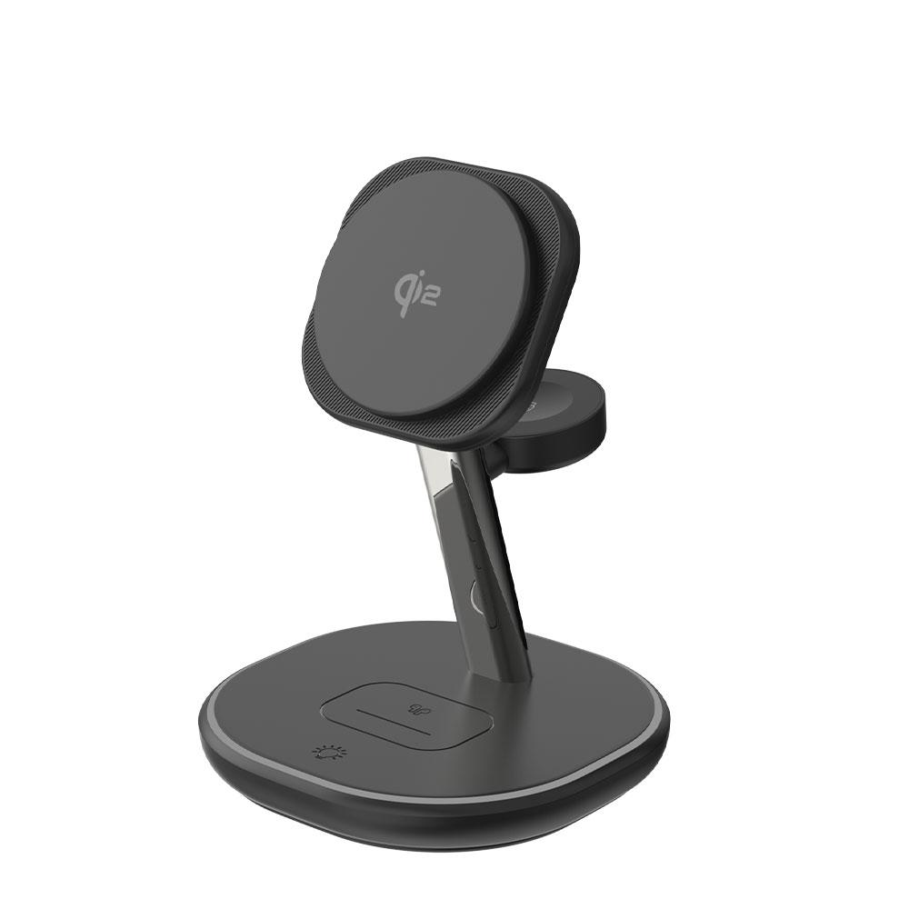 Ładowarka Bezprzewodowa 3 w 1 15W Dla iPhone 16 15 14 13 12 Stacja Szybkiego Ładowania Dla Watch 10 9 8 7 6 5 dla Airpods pro