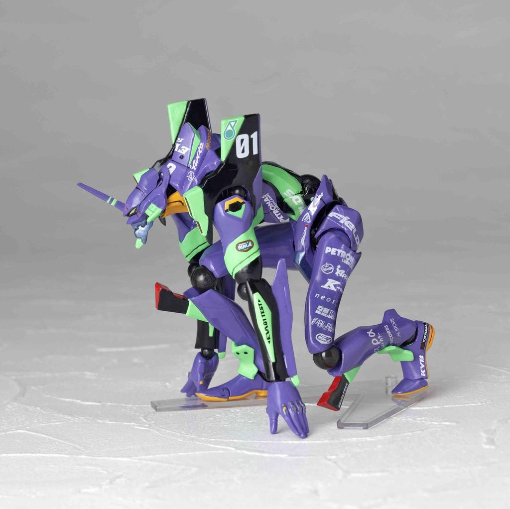 Revoltech Yamaguchi Evangelion Eva Racing 2012 Evangelion RT Apple Shiden NO.100EX Jednostka-01 / Jednostka-01