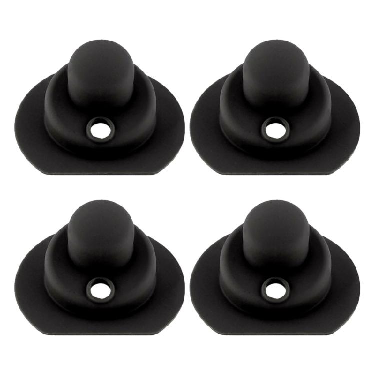Set med 4 Silikonlockskydd Toppar Packningar För Vattenflaskor Läckagesäker Försegling Ersättning för Isolerade Muggar