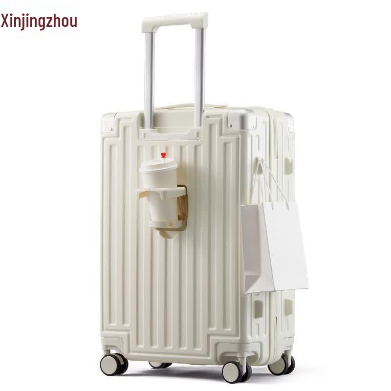 Xin Jing Zhou Multi-functional Luggage with Cup Holder