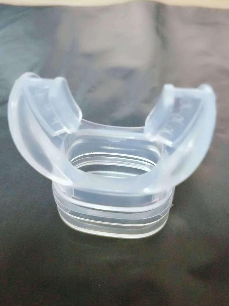 Full Dry Transparent Liquid Silicone Snorkel Mouthpiece