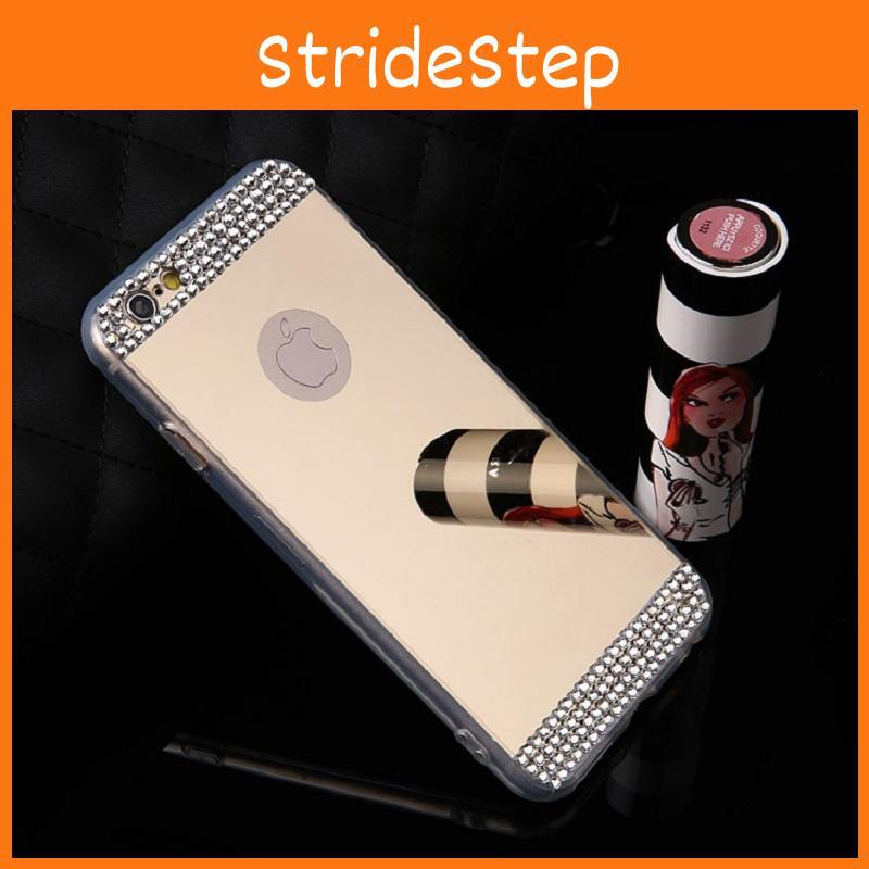 Drill Color Luxury Electroplated Mirror Mobile Phone Case For Iphone Cases