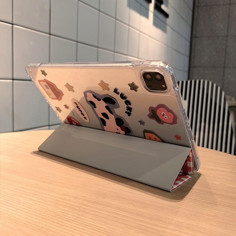 Ultra-thin Cute Cartoon Case IPad 10th 11th Air 6 Pro Mini 7 Tablet Shockproof Stand Cover With Auto Sleep Wake