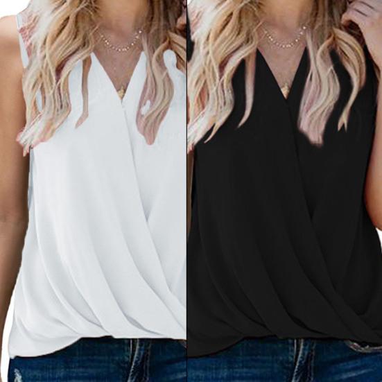 

Женский жилет, однотонная облегающая футболка со складками