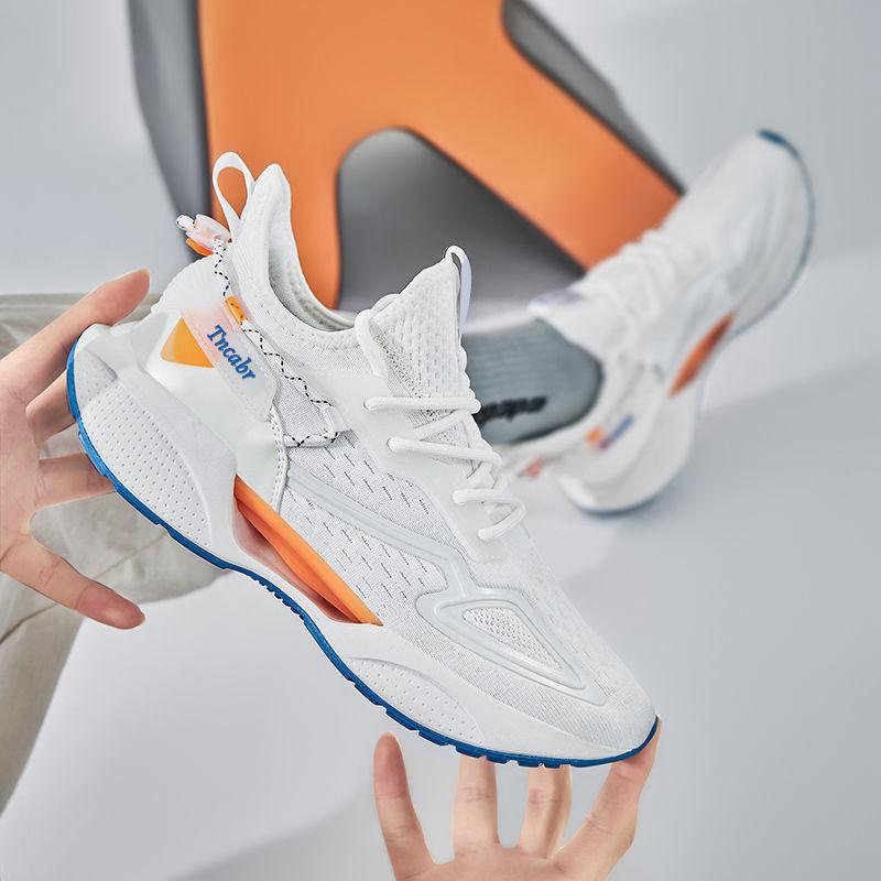 Men's shoes 2025 Spring and Autumn new sports shoes Korean version trend casual shoe upper student running shoes