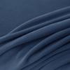 Cover For Double Bench, Footrest Pouf, Velvet, Navy Blue