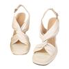 Mote Dames Superhøye Hæler Sandaler Designer Hælesko 2025 Sommermote Nye Slingback Pumps Grunne Chunky Sandalias De Mujer