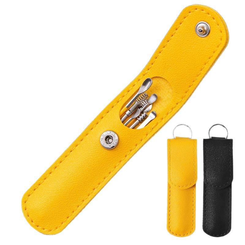 Stainless Steel 6-Piece Ear Cleaning Set for Adults & Children - Spiral Ear Pick Cleaners