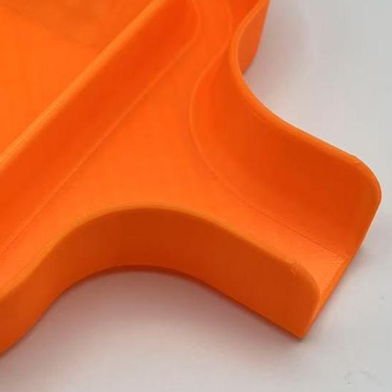 Bolt Sorting Tray Nut And Screw Sorter Mess-free Funnel Spout Sorting Tray for Small Parts Woodworking Shops Crafting Projects