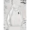Men's Minimalist Printed Zipper Hoodie, Paired with Fashionable Clothing, Is the Perfect Choice for Casual Streetwear