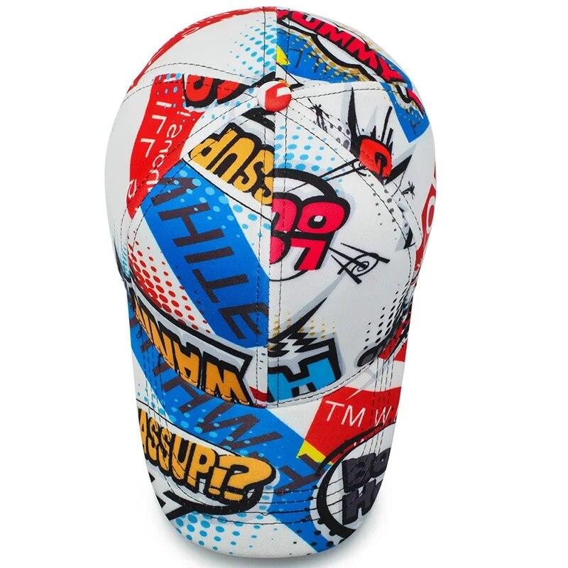Yeni Beyzbol Şapkası İlkbahar Kişilik Moda Sokak Hip Şapka Pamuk Hip Hop Şapkası